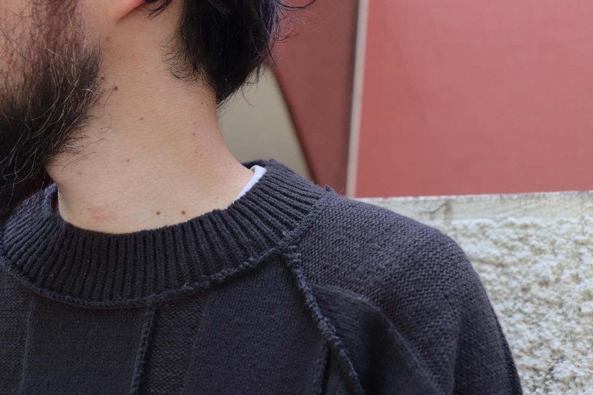 独特の上品 issuethings type33 cotton wool knit ニット/セーター