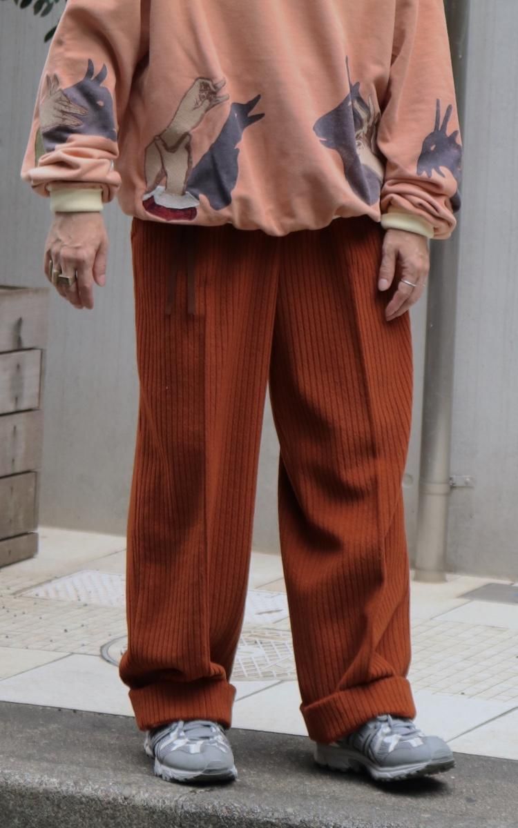 jonnlynx ジョンリンクス【 wide pants / Beige 】 jonnlynx ジョンリンクス【 wide pants / Beige 】