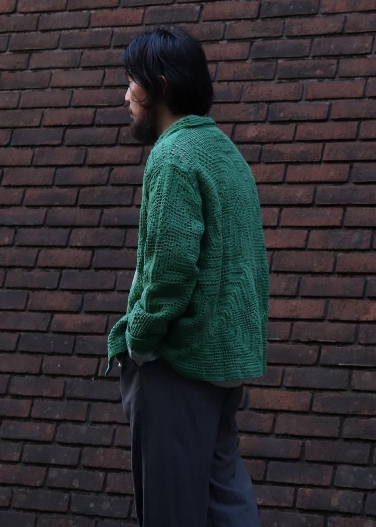 BODE【CROCHET OVERSHIRT】 - faye project BODE【CROCHET OVERSHIRT】 - faye project