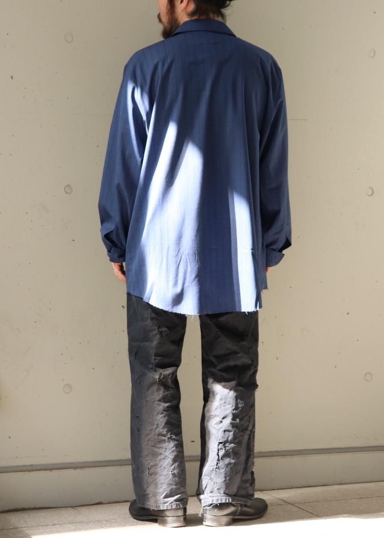 GABRIELA COLL GARMENTS【 LORO PIANA FINE WOOL SHIRT / Light GABRIELA COLL GARMENTS【 LORO PIANA FINE WOOL SHIRT / Light