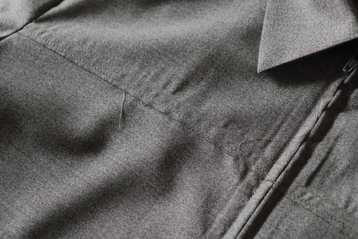 GABRIELA COLL GARMENTS【 LORO PIANA FINE WOOL ZIPPER JACKET