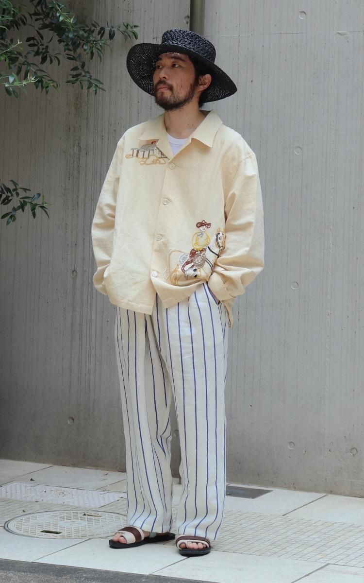 bode beaded bukaroo ls shirt ボーディ 0400018796511_WHITEMULTI?wid=