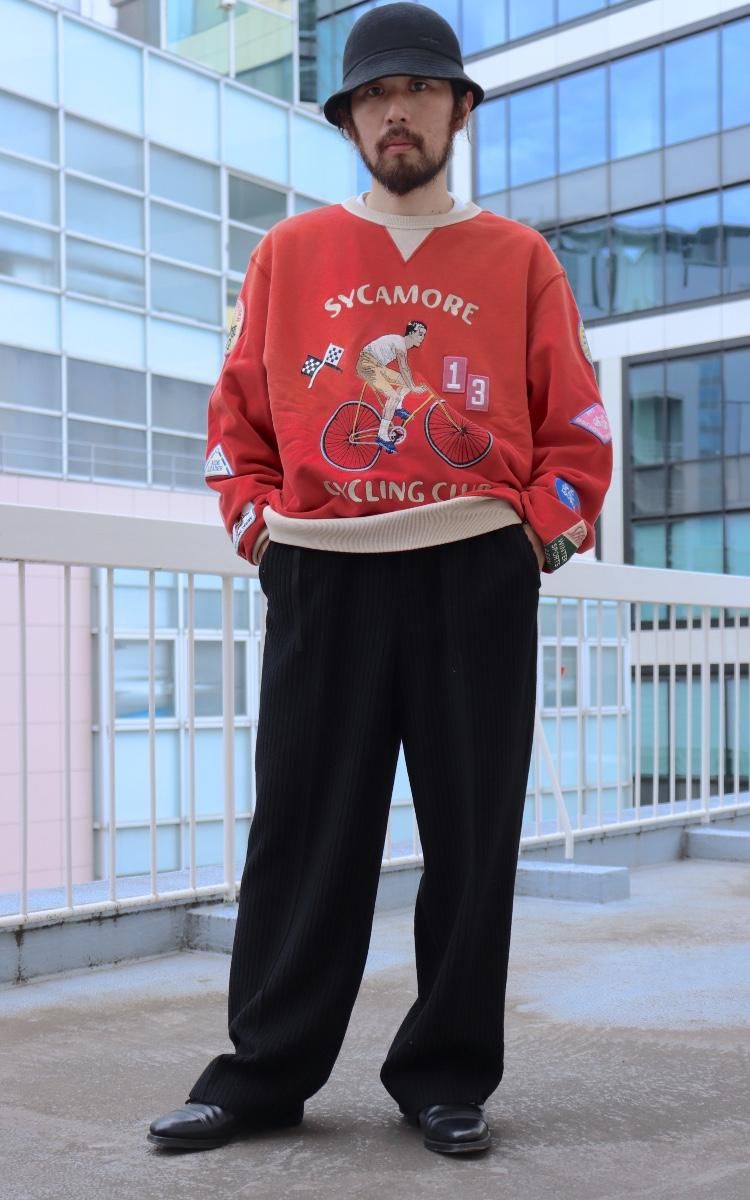 Samuel Zelig【sycamore cycling crewneck】 - faye project Samuel Zelig【sycamore cycling crewneck】 - faye project