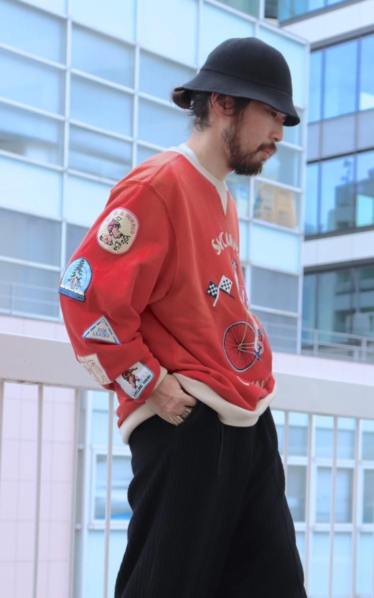 Samuel Zelig【sycamore cycling crewneck】 - faye project Samuel Zelig【sycamore cycling crewneck】 - faye project