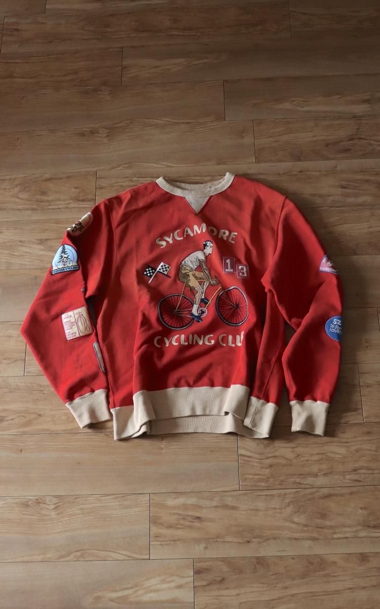 Samuel Zelig【sycamore cycling crewneck】 - faye project Samuel Zelig【sycamore cycling crewneck】 - faye project