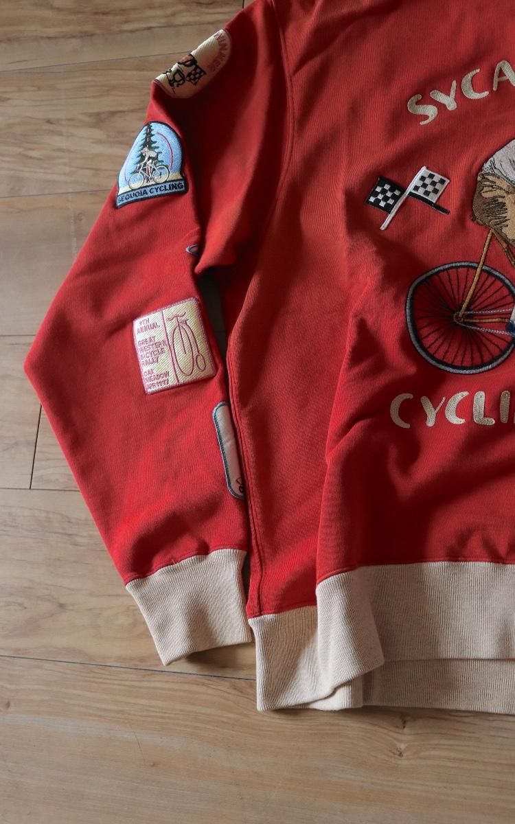 Samuel Zelig【sycamore cycling crewneck】 - faye project Samuel Zelig【sycamore cycling crewneck】 - faye project