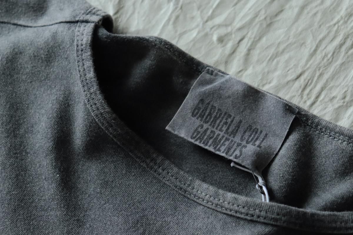 GABRIELA COLL GARMENTS ロングスリーブTシャツ ブルー GABRIELA COLL GARMENTS ロングスリーブTシャツ ブルー GABRIELA