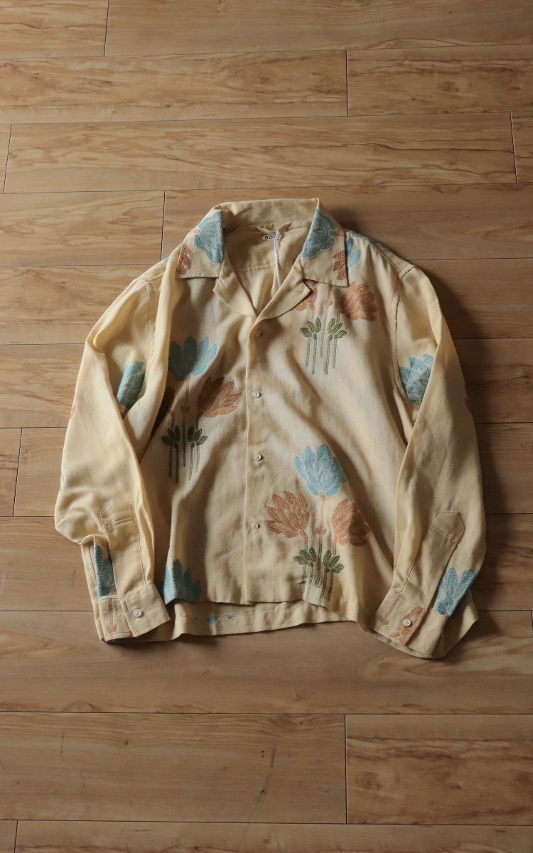 BODE【Full Bloom Long Sleeve Shirt】