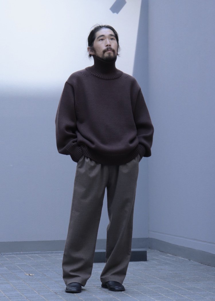OLDE H＆Daughter 【wool turtle neck p/o】