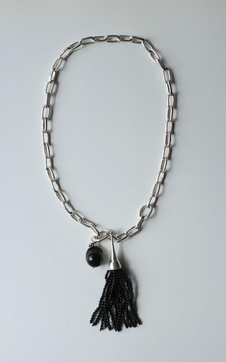 R.ALAGAN 【ASSEMBLE COLLAR (black onyx)　for Faye Exclusive】
