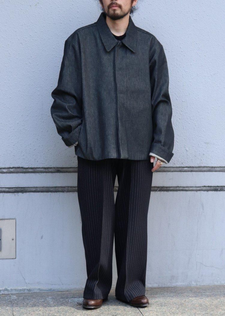 GABRIELA COLL GARMENTS【NO.285 RIGID DENIM POCKET JACKET GABRIELA COLL GARMENTS【NO.285 RIGID DENIM POCKET JACKET