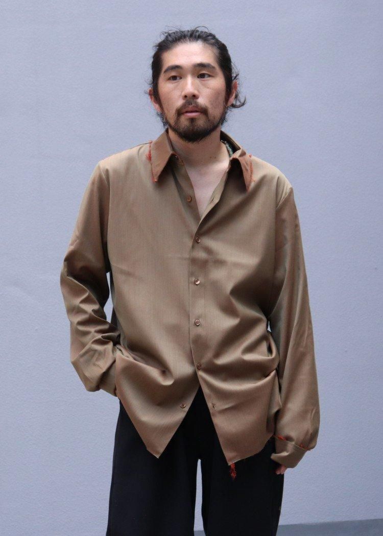 GABRIELA COLL GARMENTS【NO.197 LORO PIANA FINE WOOL SHIRT GABRIELA COLL GARMENTS【NO.197 LORO PIANA FINE WOOL SHIRT