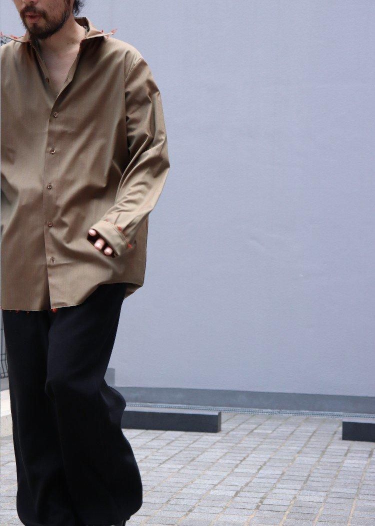 GABRIELA COLL GARMENTS【NO.197 LORO PIANA FINE WOOL SHIRT】 - faye