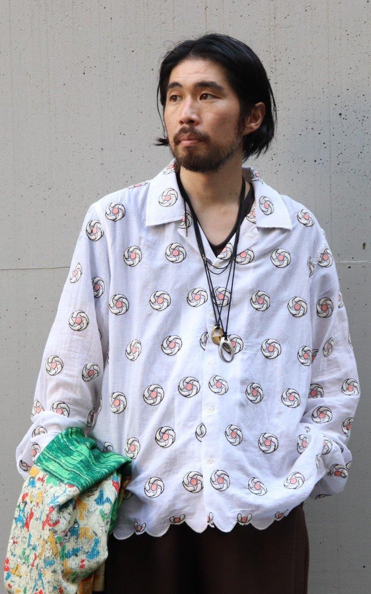 BODEFloral Aperture Long Sleeve Shirt