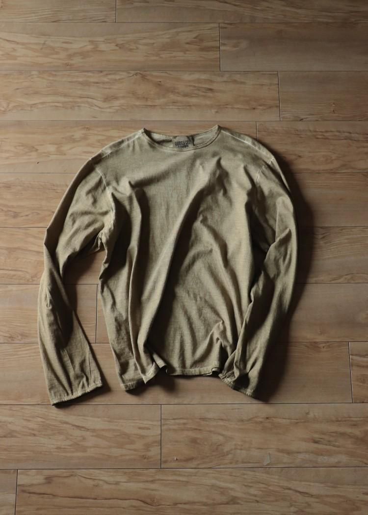 GABRIELA COLL GARMENTS【NO.87 ORGANIC COTTON LONG SLEEVE T-SHIRT】