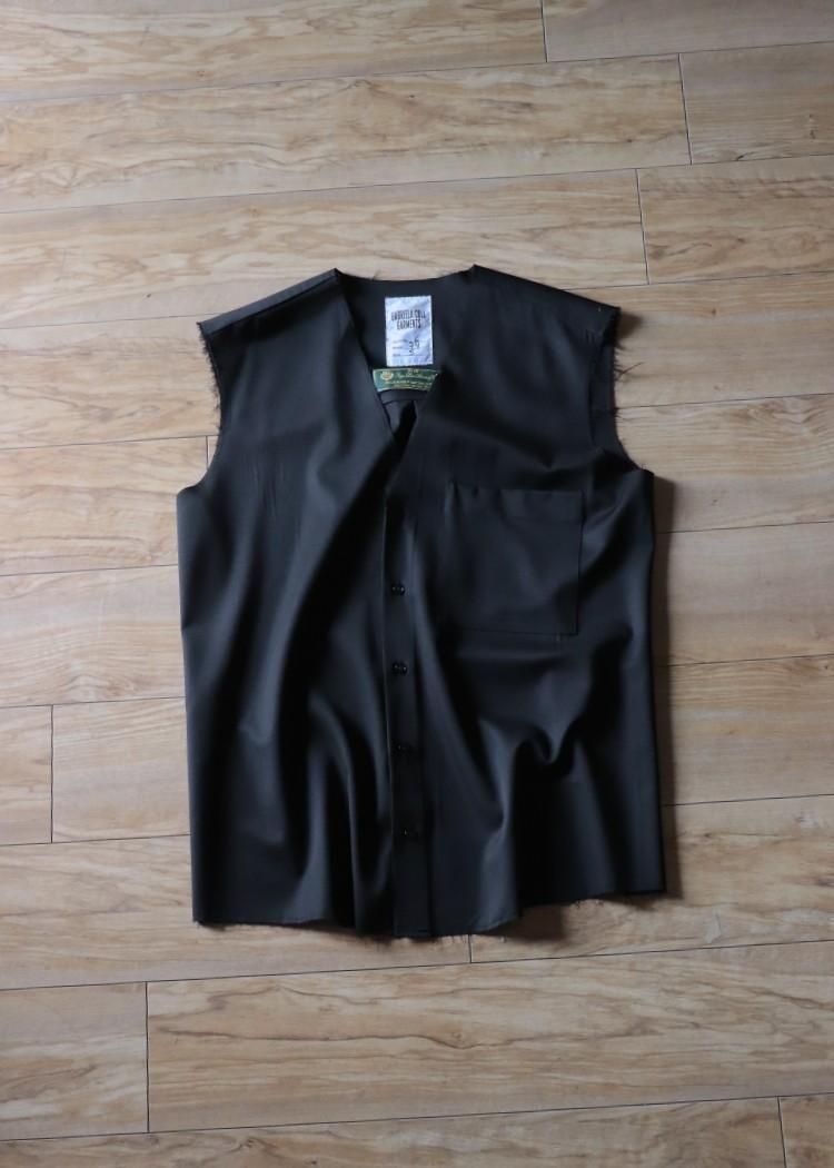 GABRIELA COLL GARMENTS【NO.74 SUMMER WOOL SLEEVELESS SHIRT】