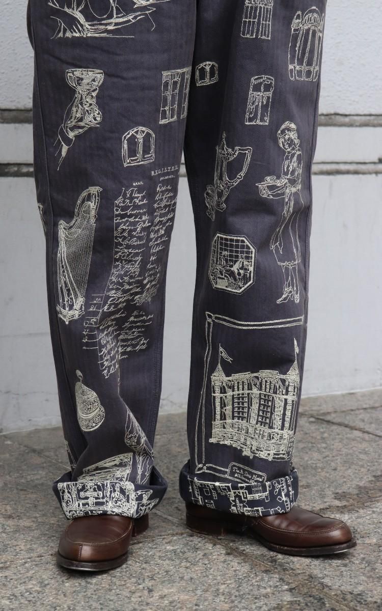 t*b様 samuel zelig gallery pant メモリアルパンツ Samuel Zelig【gallery 002 pant】 - faye project