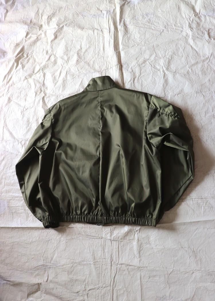 GABRIELA COLL GARMENTS【 NO.261 TECHNICAL ZIPPER JACKET/ Green