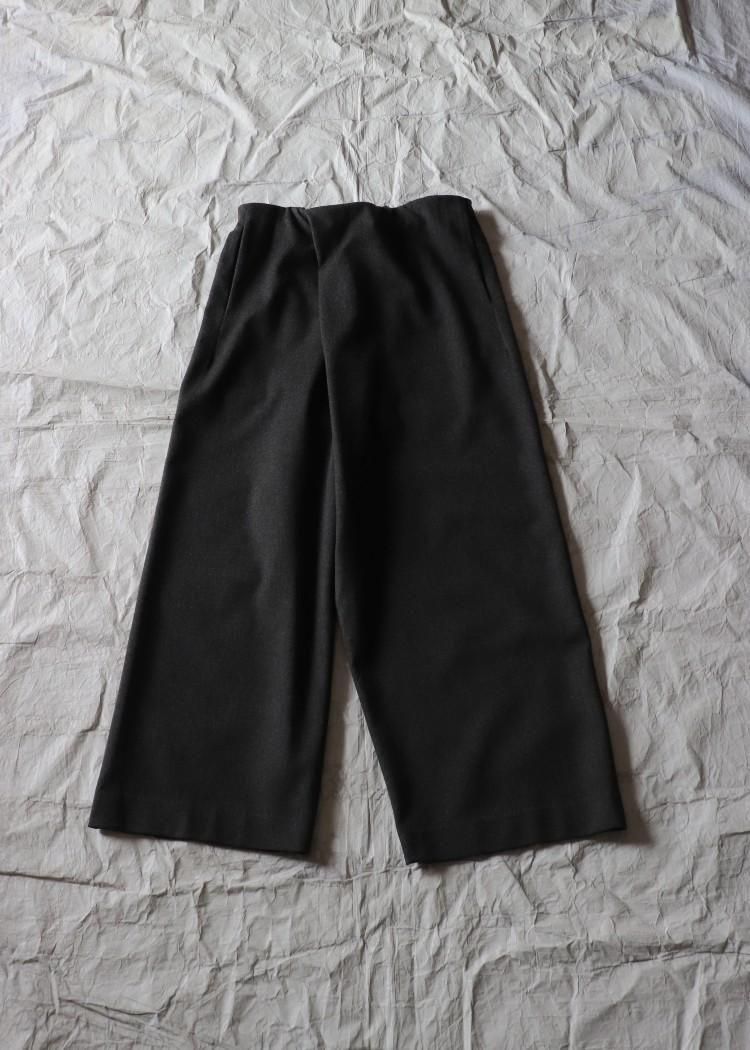 GABRIELA COLL GARMENTS【NO.310 HEAVY WOOL CROSSED TROUSERS