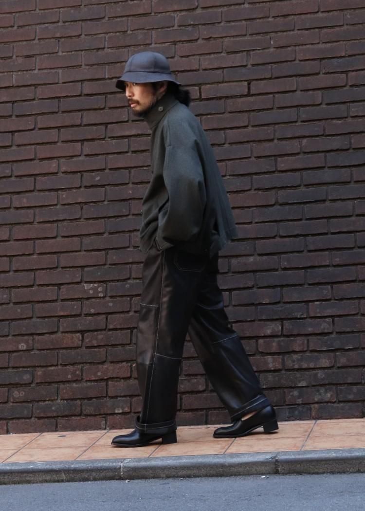 GABRIELA COLL GARMENTS【 NO.286 HEAVY WOOL CROPPED OVERSIZED