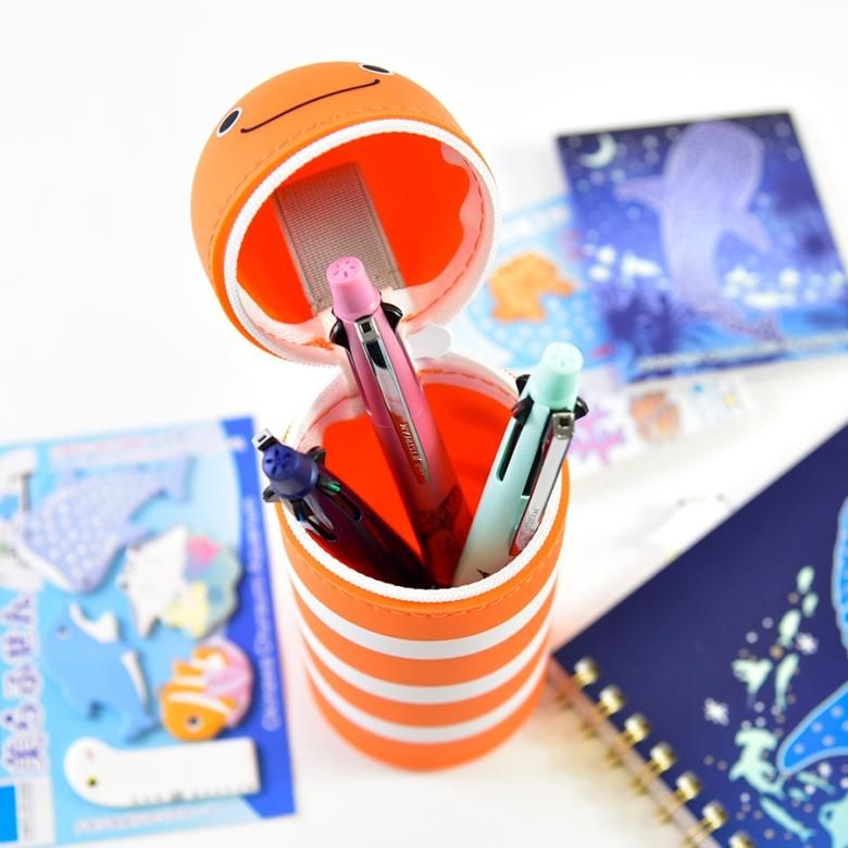 文房具 筆箱 ニシキアナゴ スタンドペンケース 沖縄 美ら海 水族館