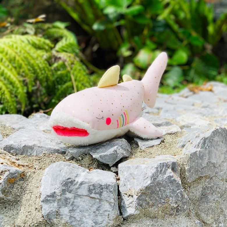 ピンク 星柄 ジンベエザメ ぬいぐるみ whale shark キラキラ ピンク 星柄 ジンベエザメ ぬいぐるみ whale shark キラキラ