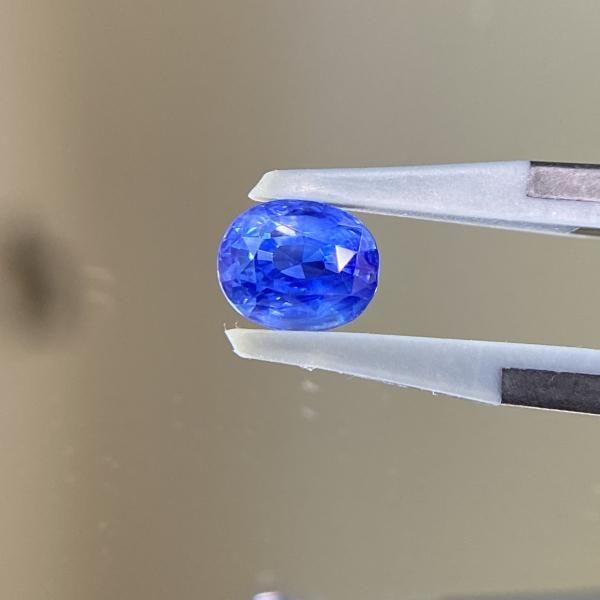 非加熱☆コーンフラワーブルーサファイア オーバル 1.49ct 