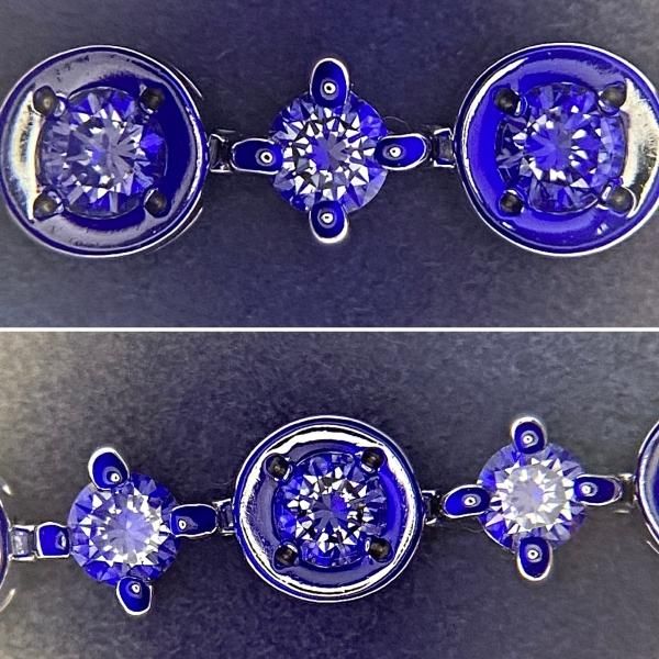 豪華 K18WG☆デビアス(DE BEERS) LINE ダイヤモンドブレスレット 豪華 K18WG☆デビアス(DE BEERS) LINE ダイヤモンドブレスレット