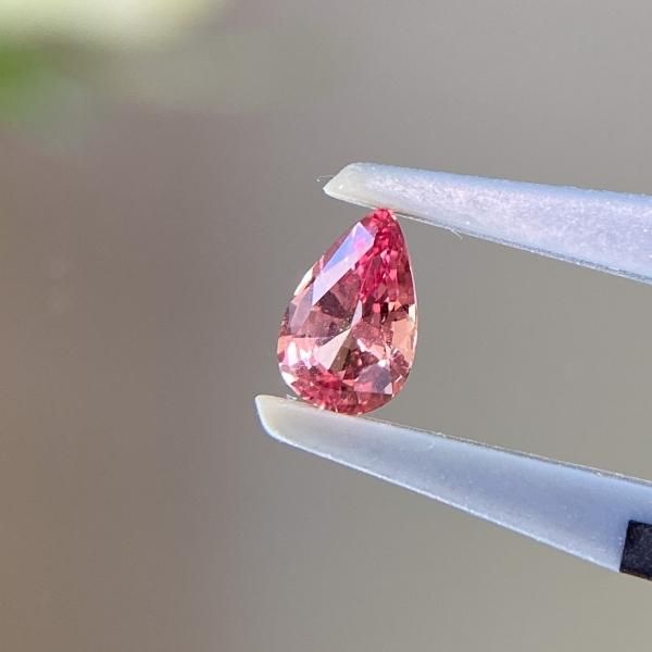 ハイクオリティ☆非加熱パパラチャサファイア ルース 0.463ct ペア
