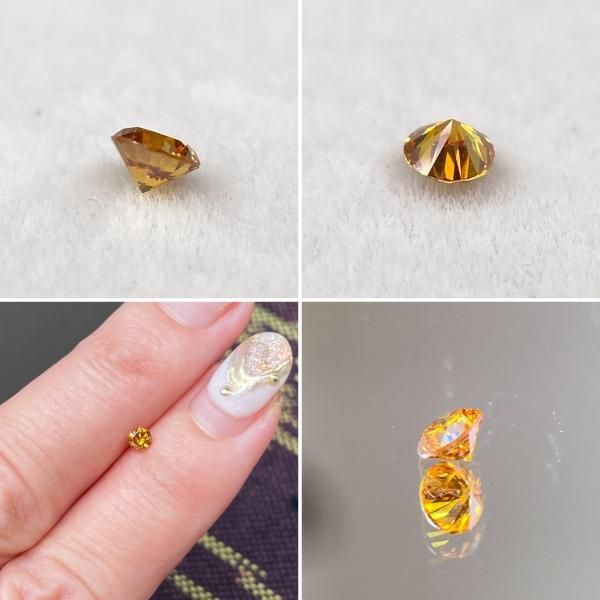 FANCY VIVID YELLOWISH ORANGE(ファンシーヴィヴィッドイエロ FANCY VIVID YELLOWISH ORANGE(ファンシーヴィヴィッドイエロ