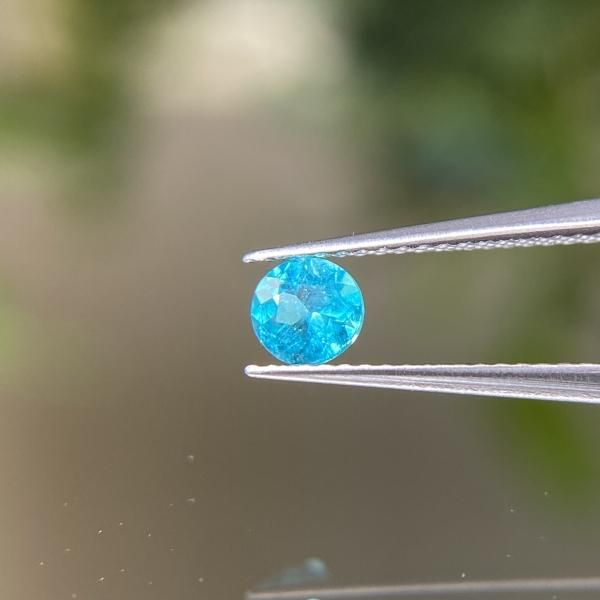 極美☆パライバトルマリン ルース 0.125ct 中央宝石研究所鑑別書 極美☆パライバトルマリン ルース 0.125ct 中央宝石研究所鑑別書