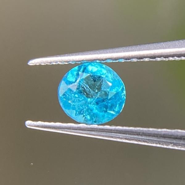 極美☆パライバトルマリン ルース 0.125ct 中央宝石研究所鑑別書 極美☆パライバトルマリン ルース 0.125ct 中央宝石研究所鑑別書