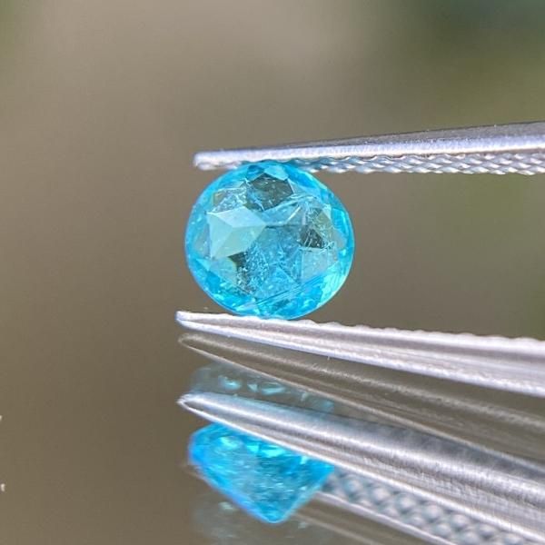 極美☆パライバトルマリン ルース 0.125ct 中央宝石研究所鑑別書 極美☆パライバトルマリン ルース 0.125ct 中央宝石研究所鑑別書