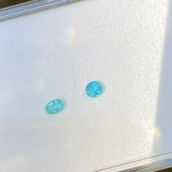 極美☆パライバトルマリン ルース 0.125ct 中央宝石研究所鑑別書 極美☆パライバトルマリン ルース 0.125ct 中央宝石研究所鑑別書