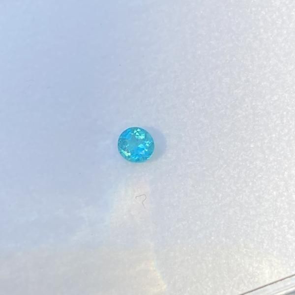 極美☆パライバトルマリン ルース 0.125ct 中央宝石研究所鑑別書 極美☆パライバトルマリン ルース 0.125ct 中央宝石研究所鑑別書