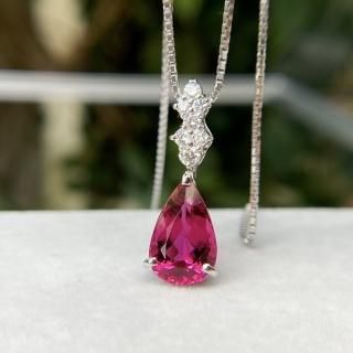 K18YG 希少☆天然ピンクダイヤモンド 0.13ct ペンダントトップ K18YG 希少☆天然ピンクダイヤモンド 0.13ct ペンダントトップ