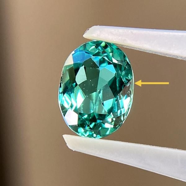 極美☆オールドストック ラグーントルマリン パライバカラー 1.181ct