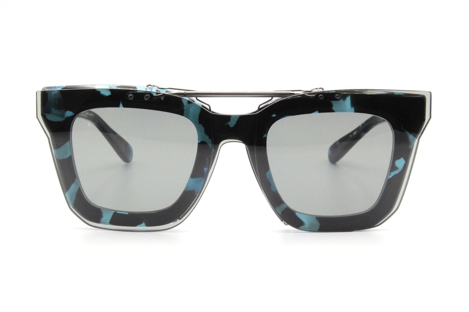 NATIVE SONS × sacai ネイティブ サンズ × サカイ Cornell with Clip Col: Blue / Grey  Lens - メガネ・サングラス 通販サイト EYEWEAR MEBIUS ONLINE SHOP