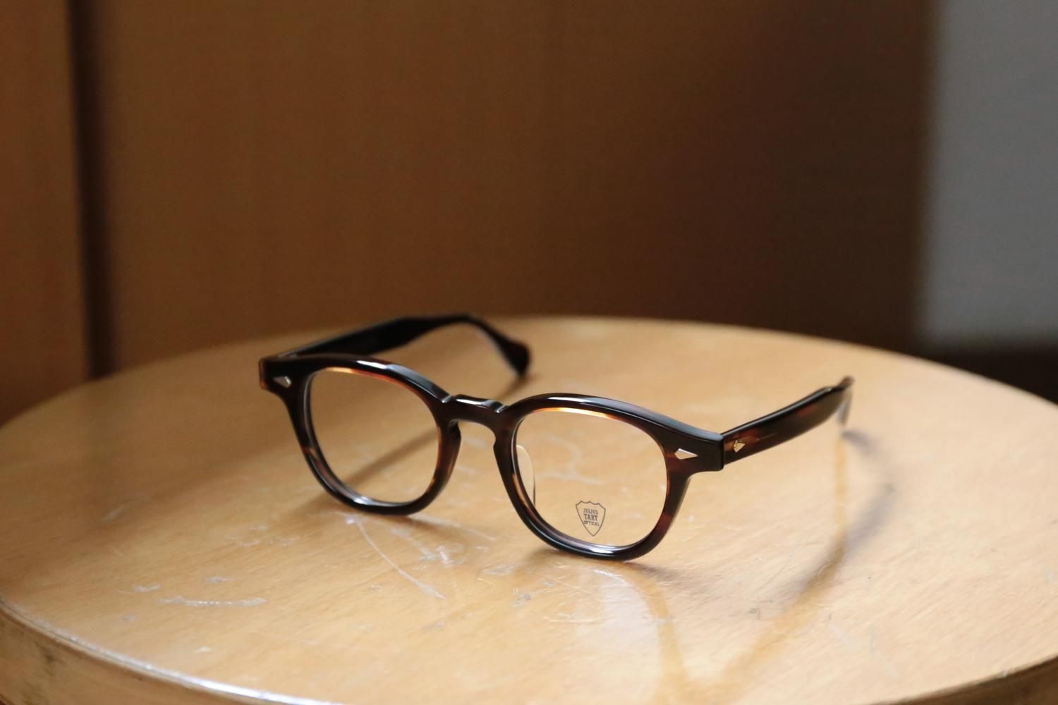 厳選アイテム JULIUS TART OPTICAL タート アーネル 46□22 AMBER