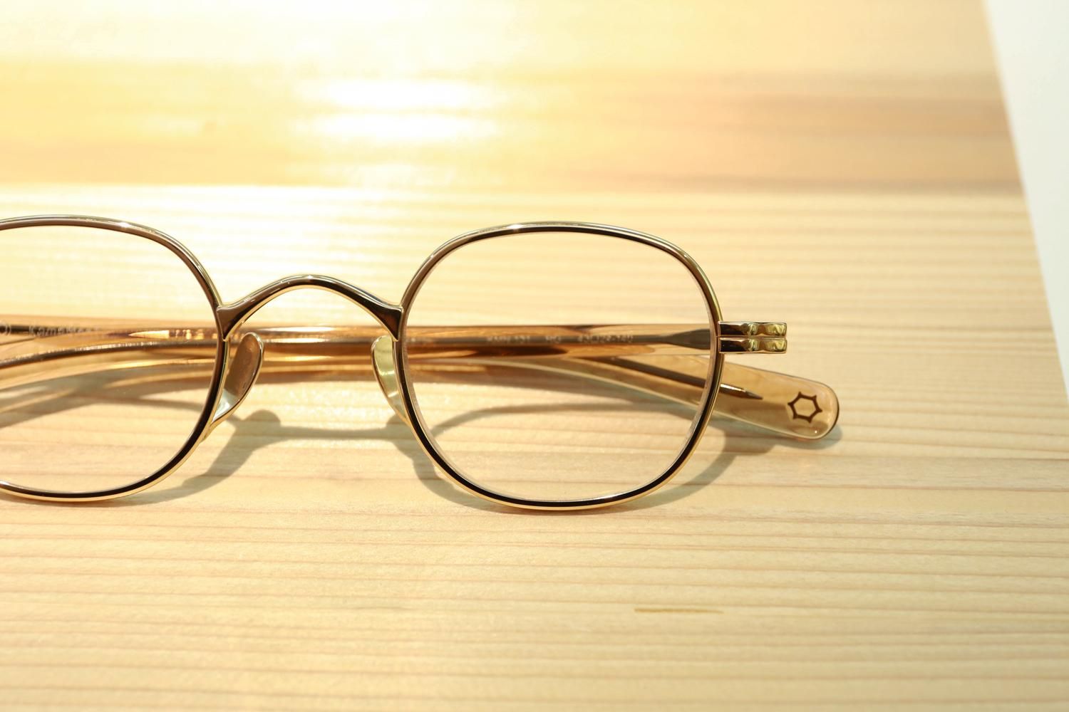 Kame ManNen カメマンネン KMN-131 col.RG - メガネ・サングラス