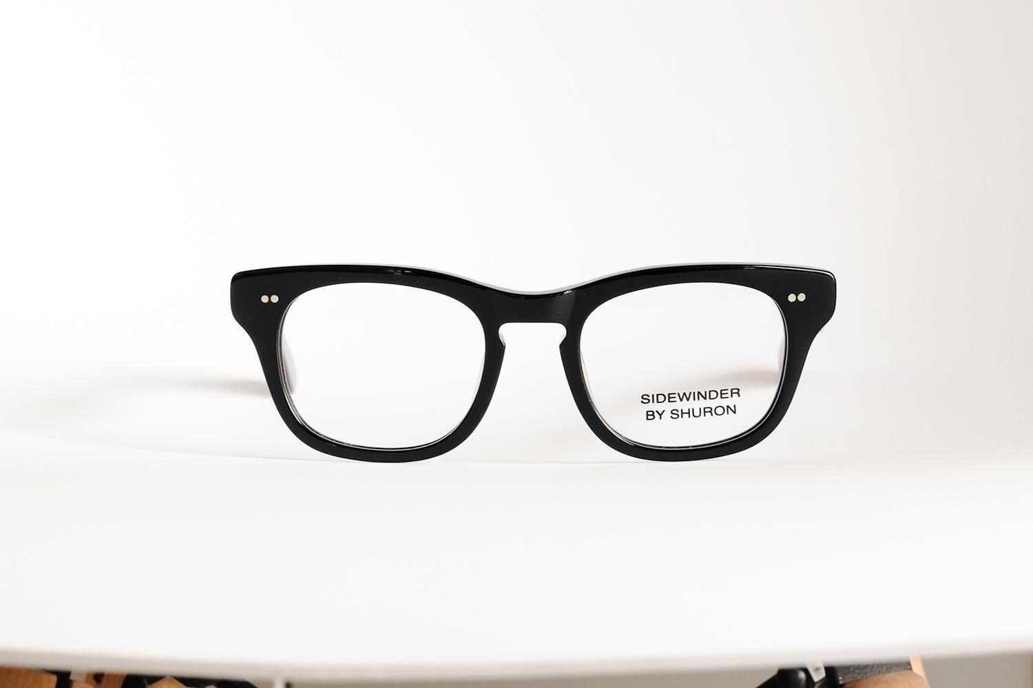 SHURON SIDEWINDER ブラックサングラス 48-20 Sidewinder 48 Ebony – 岡山眼鏡店