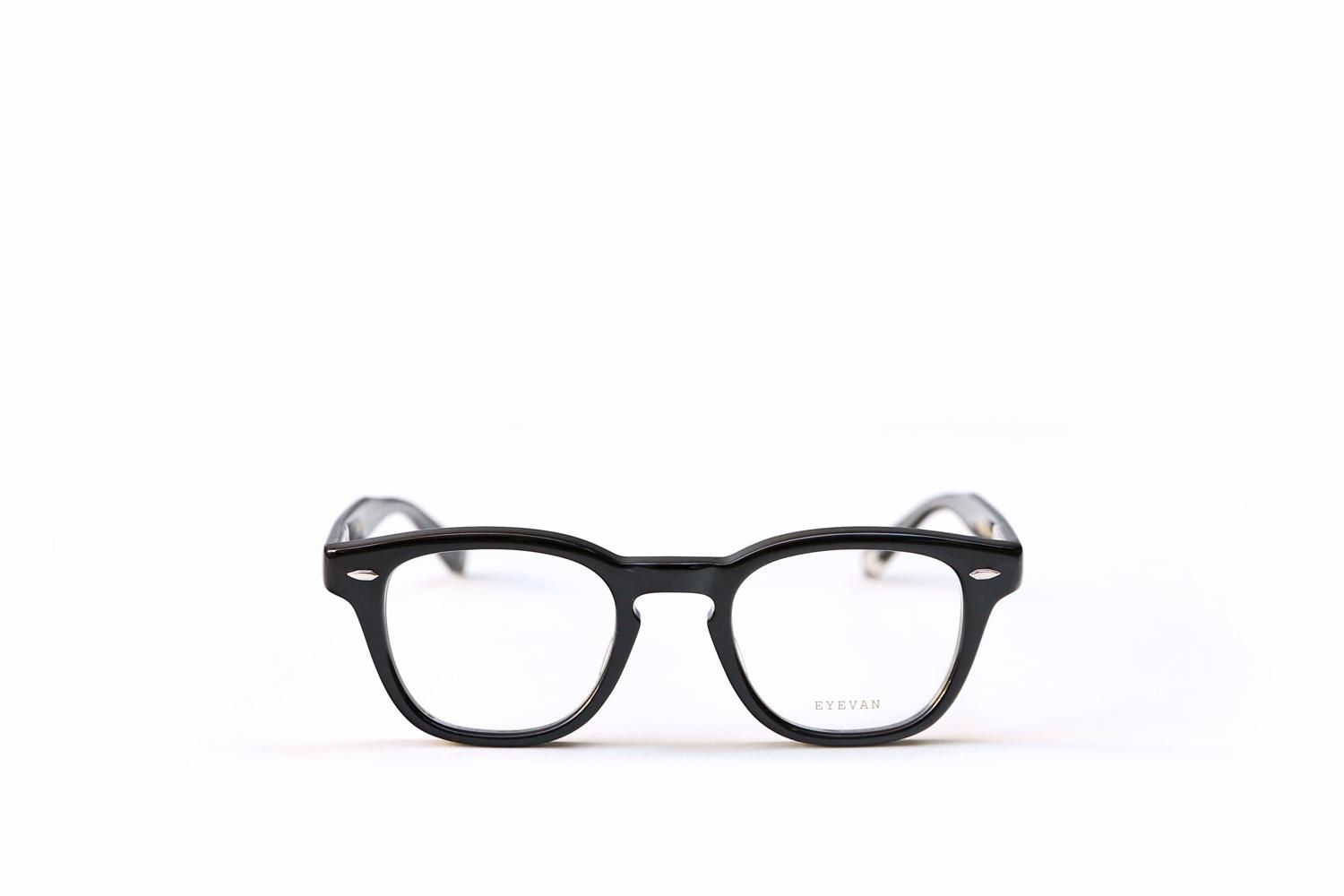 EYEVAN Limited Edition Webb Sq PBK/MPBK LTD Eyeglasses 47□22-145 Made in  Japan