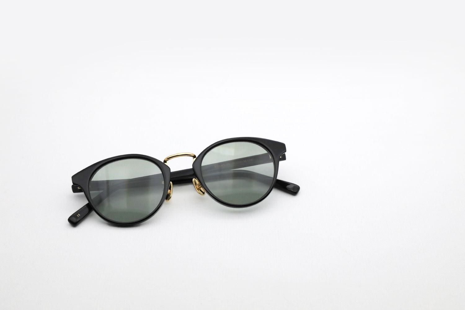 エーディーエスアール "EDDIE" Col: 01(i) Shiny Black Gold メガネ・サングラス 通販サイト EYEWEAR MEBIUS ONLINE SHOP EDDIE