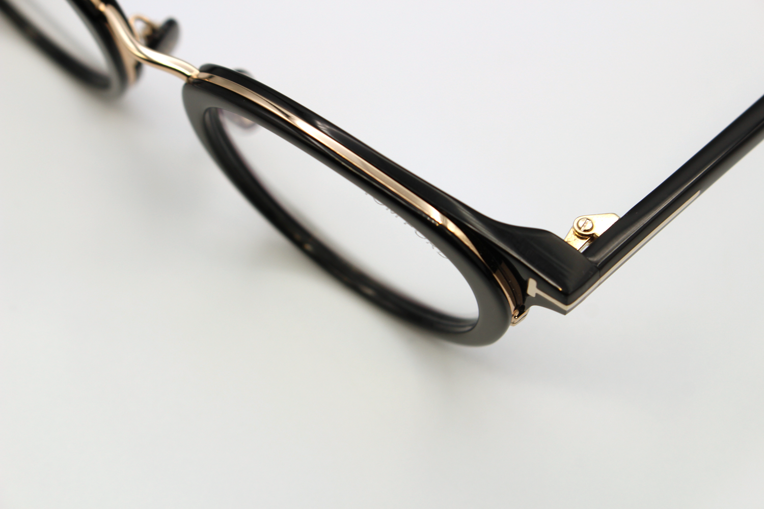 トムフォード眼鏡 メガネ（度なし）プラスチック 茶　黒 40800072793