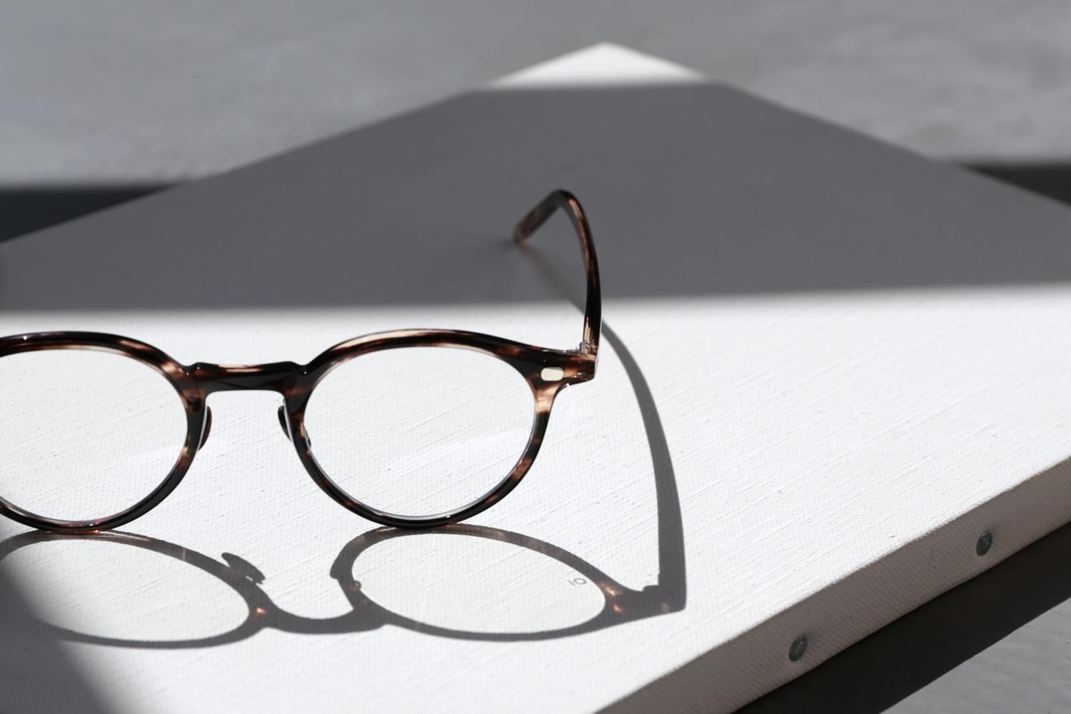 メガネ・老眼鏡 10eyevan no.3 III (47)1002S Black/Silver 10 eyevan セルロイドメガネ NO.3 Ⅲ 47size c.1002S ポンメガネ