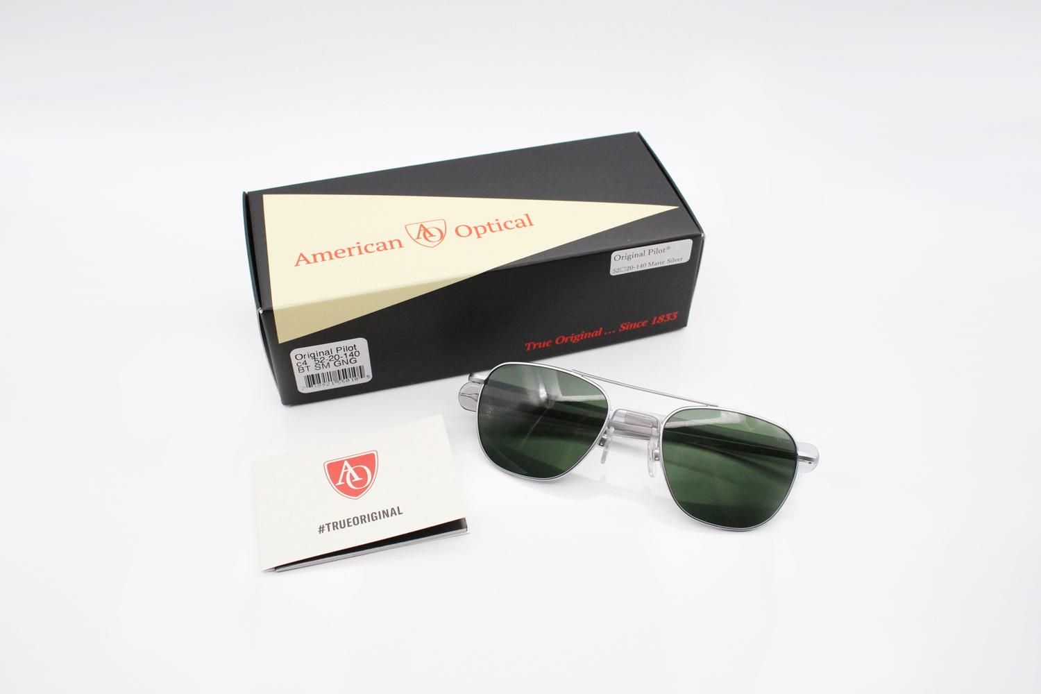 American Optical " Pilot 52 " col.Matte Silver - メガネ・サングラス 通販サイト EYEWEAR  MEBIUS ONLINE SHOP