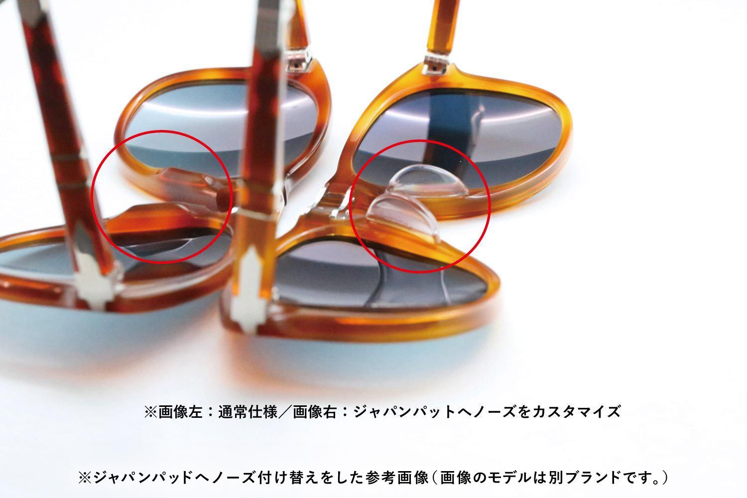 JEAN PHILIPPE JOLY オレンジブラウン キャットアイサングラス