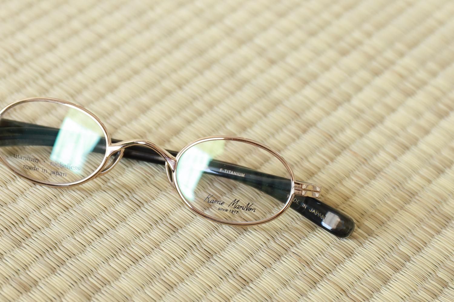 ロピア 爆買い KMN-34 カメマンネン ManNen Kame col.1 メガネ - WGP メガネ・老眼鏡