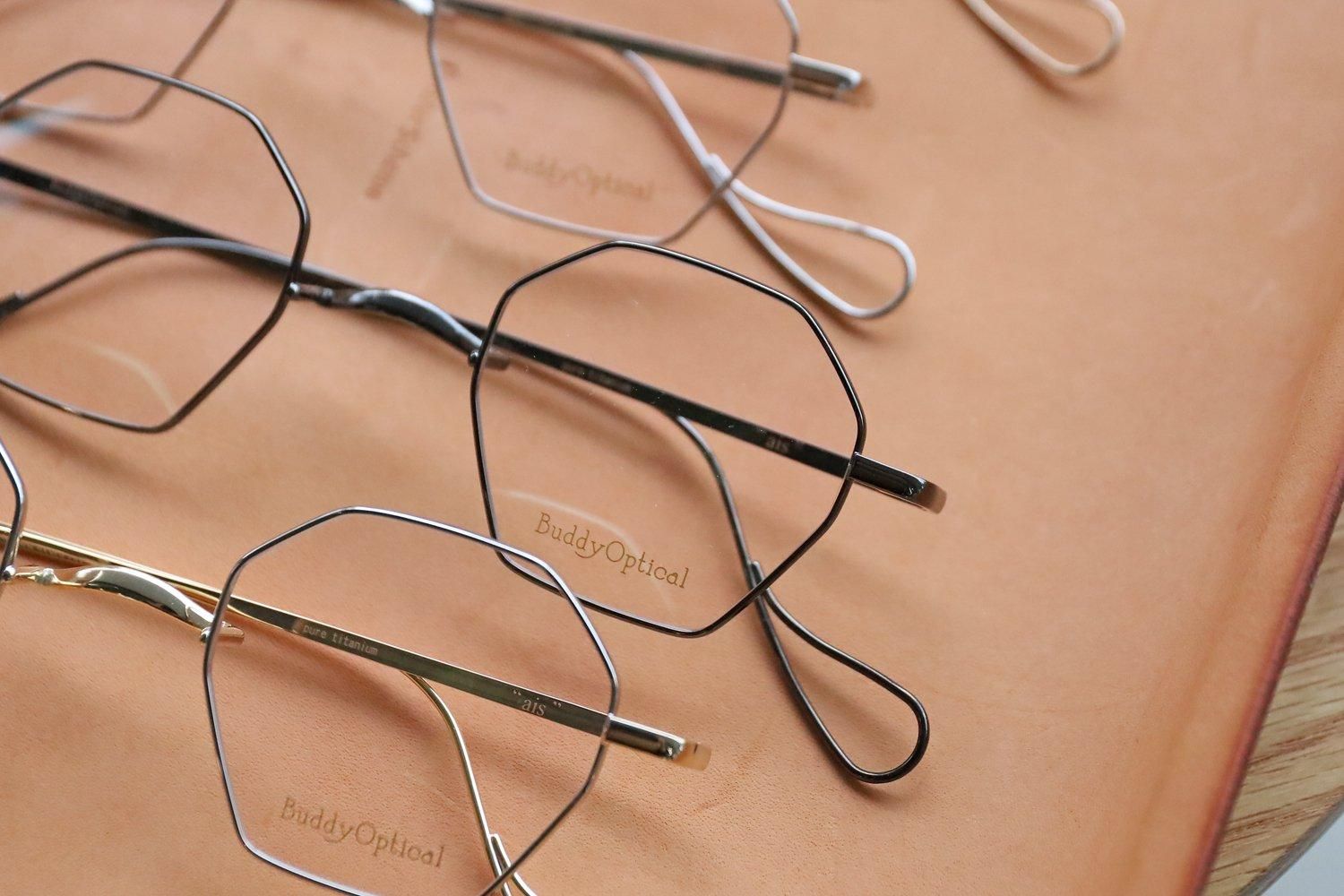 buddy optical a/n titanium ブラック a/n matte black – 岡山眼鏡店