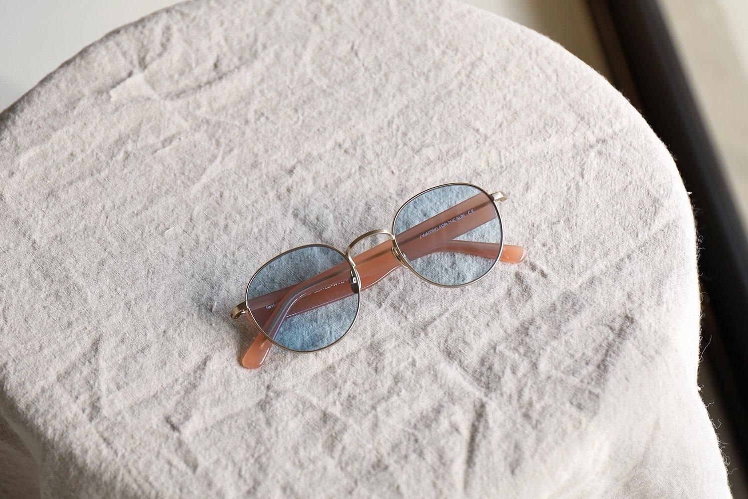 試着のみ未使用　WAITING FOR THE SUN サングラス クリア WAITING FOR THE SUN×SEAGREEN サングラス